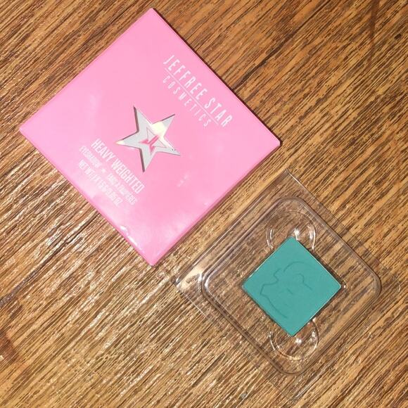 Jeffree Star Artistry Single in Heavy Weighted Shade Teal Matte Eyeshadow - Picture 1 of 5
